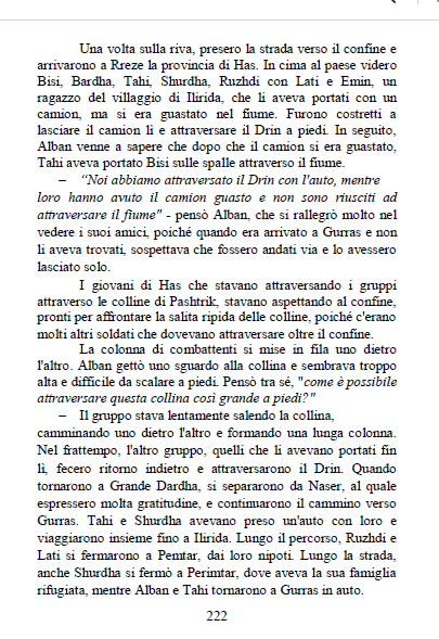 LA LIBERAZIONE DEL KOSOVO – GLI ANNI DI GLORIA – LE DELUSIONI (PDF)