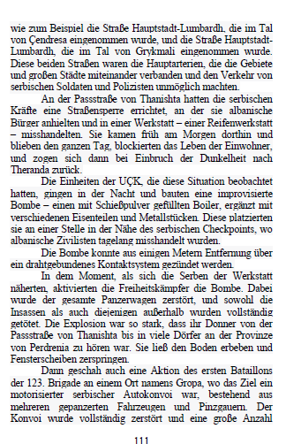 KOSOVO-BEFREIUNGSKRIEG – DIE JAHRE DES RUHMS – DIE ENTTÄUSCHUNGEN PDF (DE)