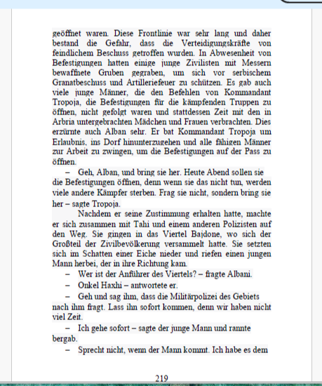 KOSOVO-BEFREIUNGSKRIEG – DIE JAHRE DES RUHMS – DIE ENTTÄUSCHUNGEN II (PDF) (DE)