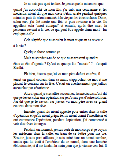 LA VIE AVEC DES FANTÔMES roman PDF