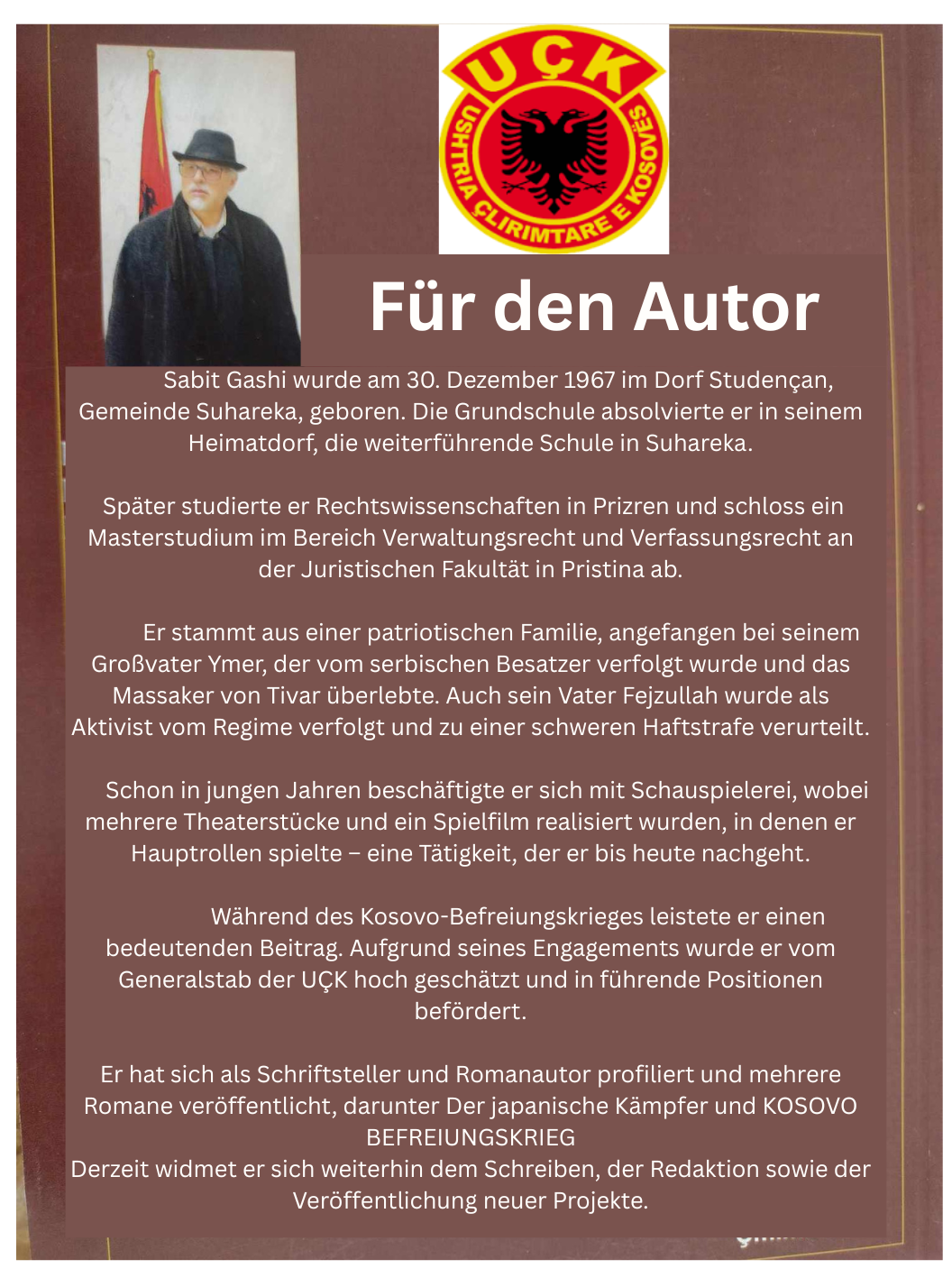 KOSOVO-BEFREIUNGSKRIEG – DIE JAHRE DES RUHMS – DIE ENTTÄUSCHUNGEN I (PDF)