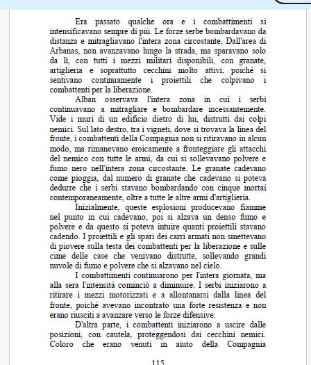 LA LIBERAZIONE DEL  KOSOVO – GLI ANNI DI GLORIA – LE DELUSIONI II (PDF)