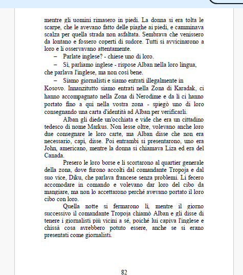 LA LIBERAZIONE DEL  KOSOVO – GLI ANNI DI GLORIA – LE DELUSIONI III (PDF)